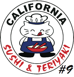 california sushi and teriyaki logo